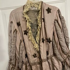 Magnolia Pearl Cream Jacket with Gold Star